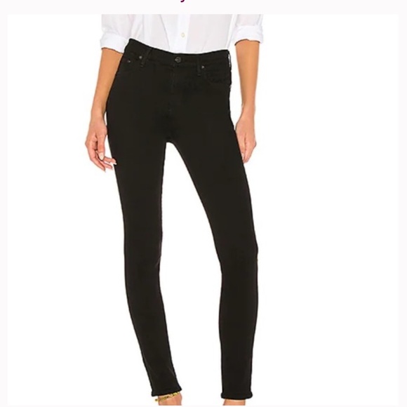 Citizens Of Humanity Denim - Citizens of Humanity Rocket Mid- Rise Skinny Jeans - Black